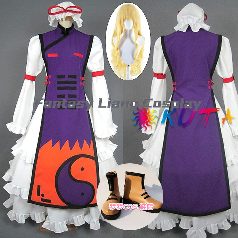 Women'S Accessories For Shoes - アニメ八雲雪音コスプレ衣装ウィッグ靴紫色のドレスプリンセススカート女性セクシーなかわいいハロウィンカーニバルパーティードレスアップ