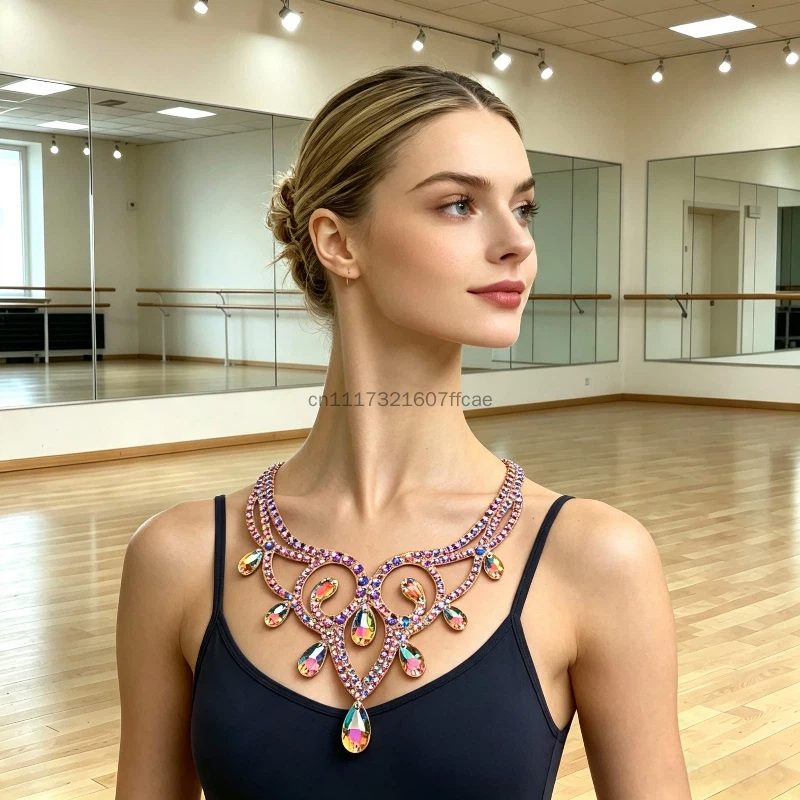 ベリーダンス スパークルネックレス コンペティション ダンサ - Women Accessories In Egypt のレビューと価格
