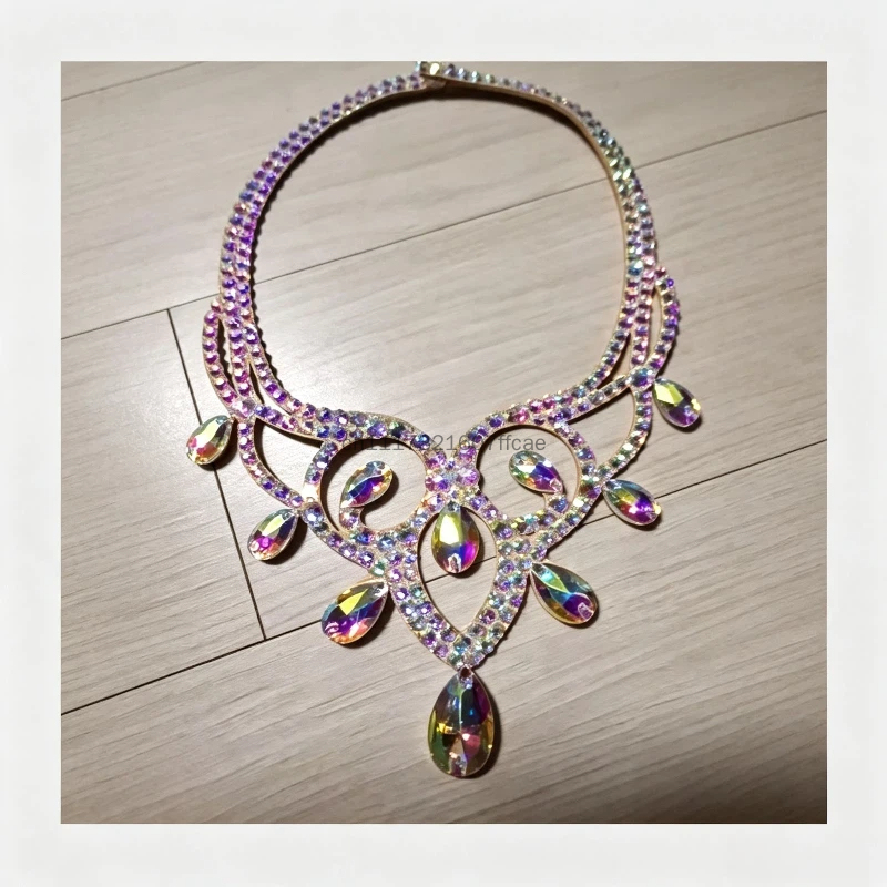 ベリーダンス スパークルネックレス コンペティション ダンサ - Women Accessories In Egypt のレビューと価格