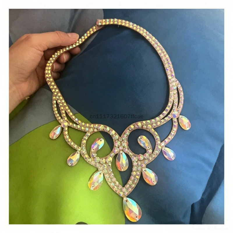 ベリーダンス スパークルネックレス コンペティション ダンサ - Women Accessories In Egypt のレビューと価格