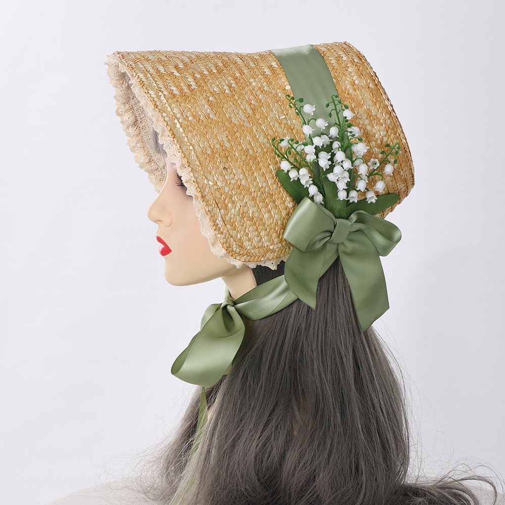 女性ビクトリア朝スタイルの帽子ヴィンテージロイヤルストローボ - Women'S Victorian Era Accessories のレビューと価格
