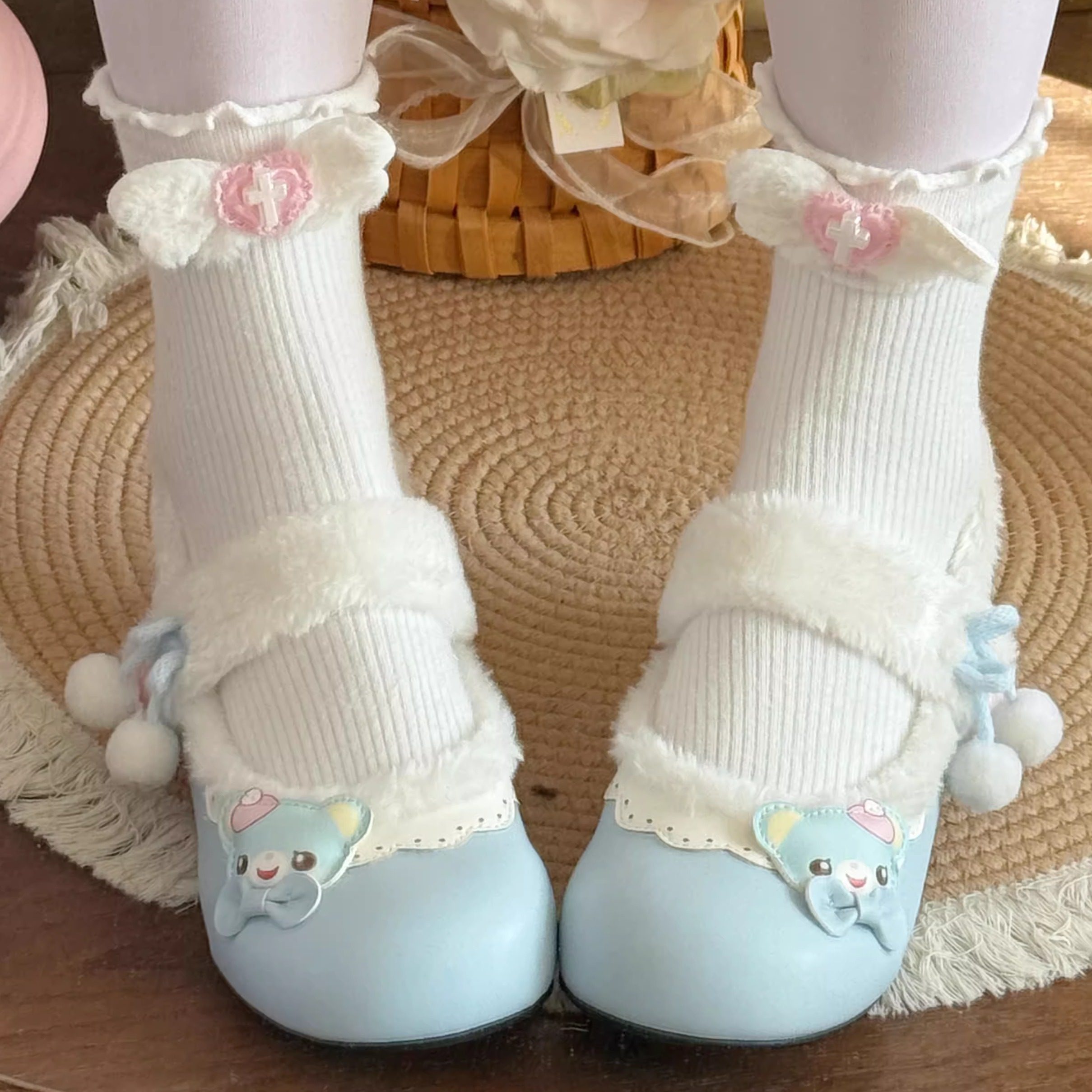 日本のかわいい漫画風 MP 娘服 ジョジフク Y2K アクセ - Women'S Accessories For Shoes のレビューと価格