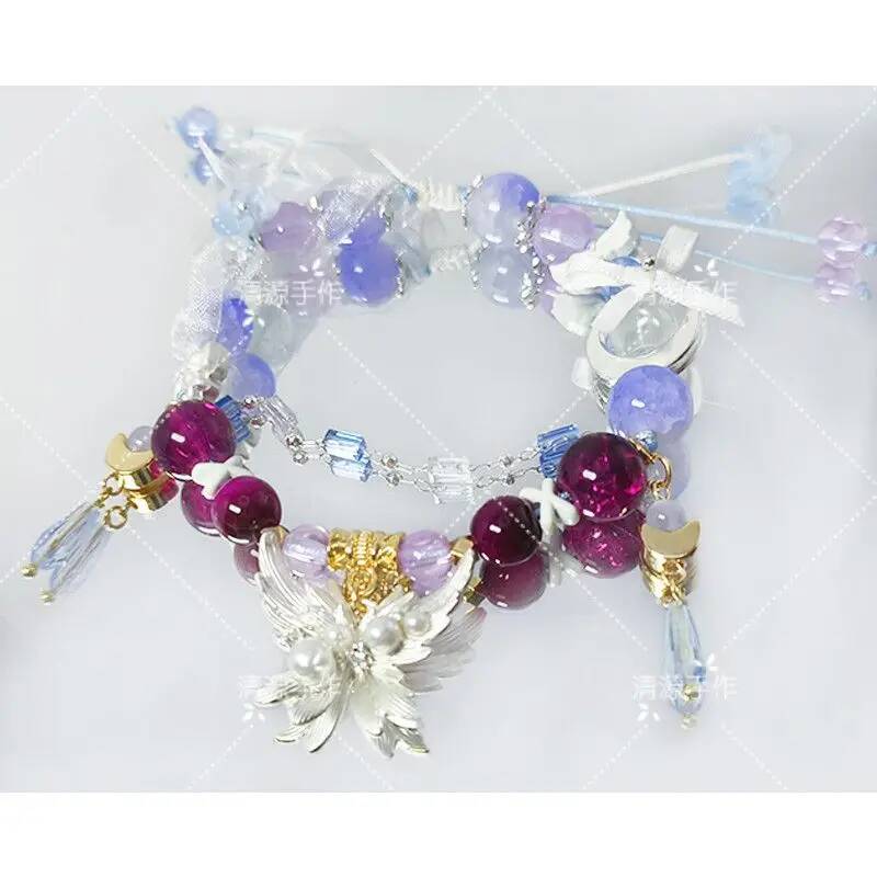 原神アーゲインパクトコロンビナゲームエレガントクリスタルビー - Women Accessories Bracelet のレビューと価格