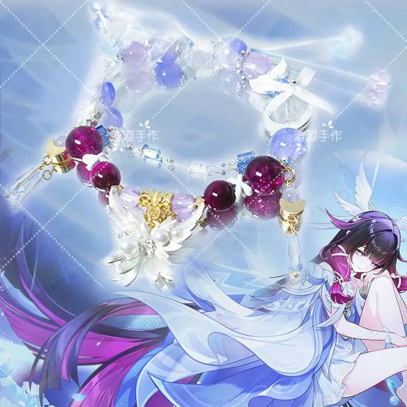 原神アーゲインパクトコロンビナゲームエレガントクリスタルビー - Women Accessories Bracelet のレビューと価格