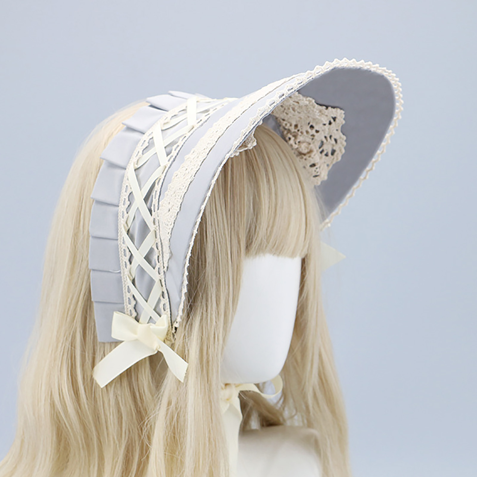コロニアルヘッドウェア ビクトリア朝風レースボンネットボウハ - Women'S Victorian Era Accessories のレビューと価格