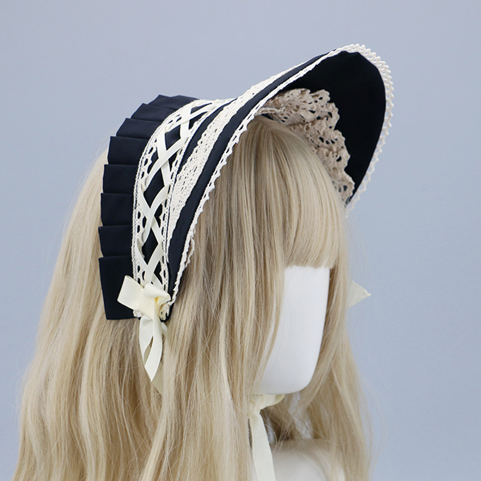 コロニアルヘッドウェア ビクトリア朝風レースボンネットボウハ - Women'S Victorian Era Accessories のレビューと価格