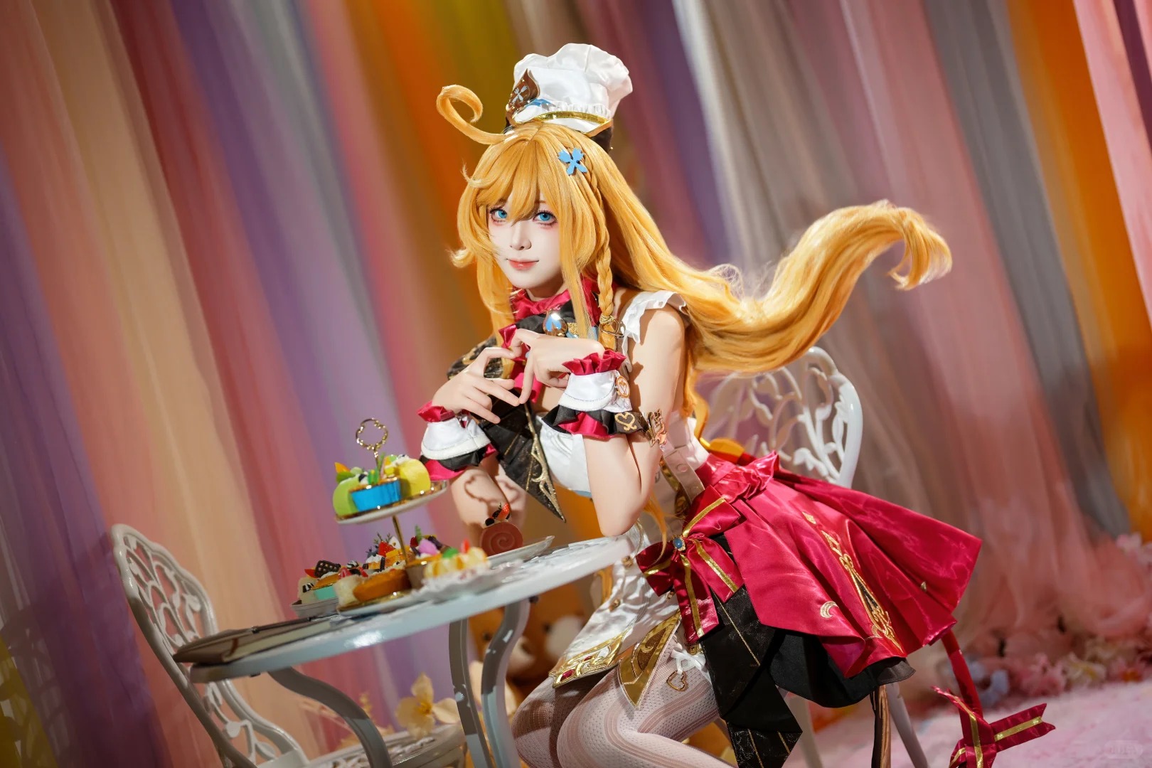 エスコフィエ コスプレ公式制服ウィッグ靴アクセサリー小道具ゲ - Women'S Accessories For Shoes のレビューと価格