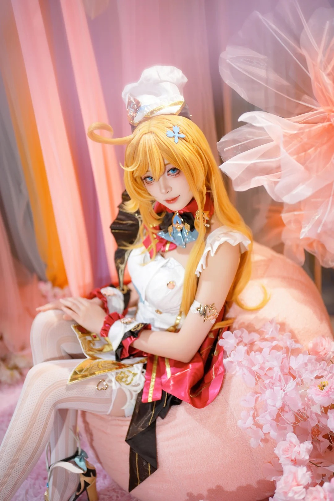 エスコフィエ コスプレ公式制服ウィッグ靴アクセサリー小道具ゲ - Women'S Accessories For Shoes のレビューと価格