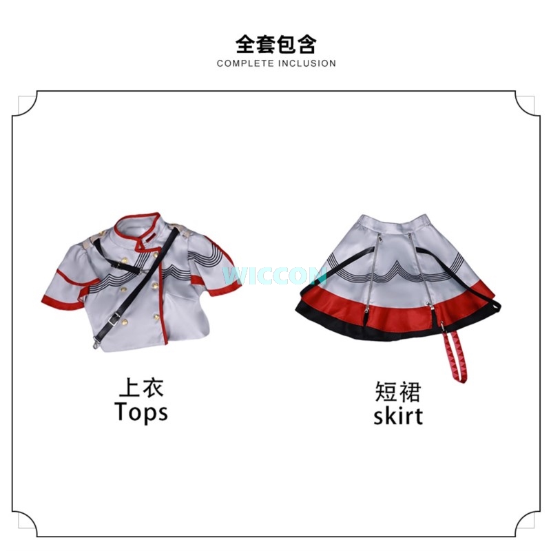 カサネテトコスプレ衣装フルセット衣装ウィッグ靴カーニバル制服 - Women'S Accessories For Shoes のレビューと価格