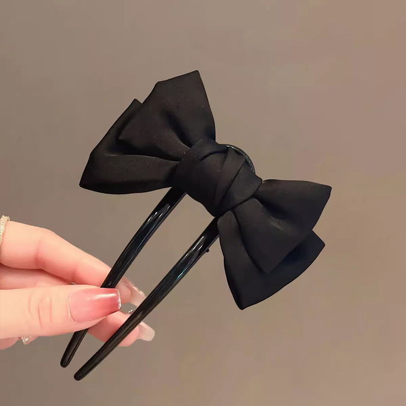 シックな韓国スタイルの弓 U 字型ヘアクリップセットエレガン - Women'S Korean Accessories のレビューと価格