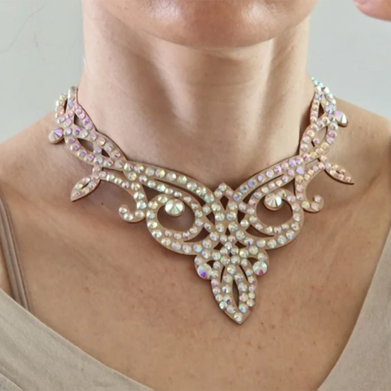 ベリーダンス スパークルネックレス コンペティションダンサー - Women Accessories In Egypt のレビューと価格