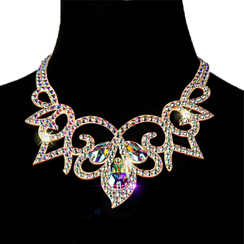 ベリーダンス スパークルネックレス コンペティションダンサー - Women Accessories In Egypt のレビューと価格