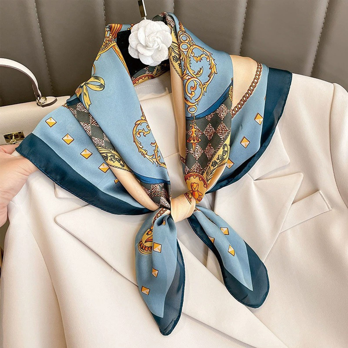 70 × 70 センチメートルファッショナブルな韓国スタイル - Women'S Korean Accessories のレビューと価格