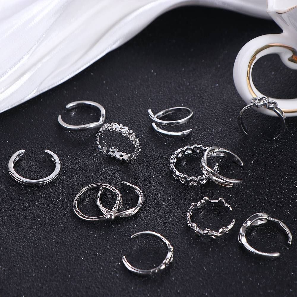 ハート形白銅オープンシンプルさ調節可能なフットリングセット女 - Women'S Korean Accessories のレビューと価格