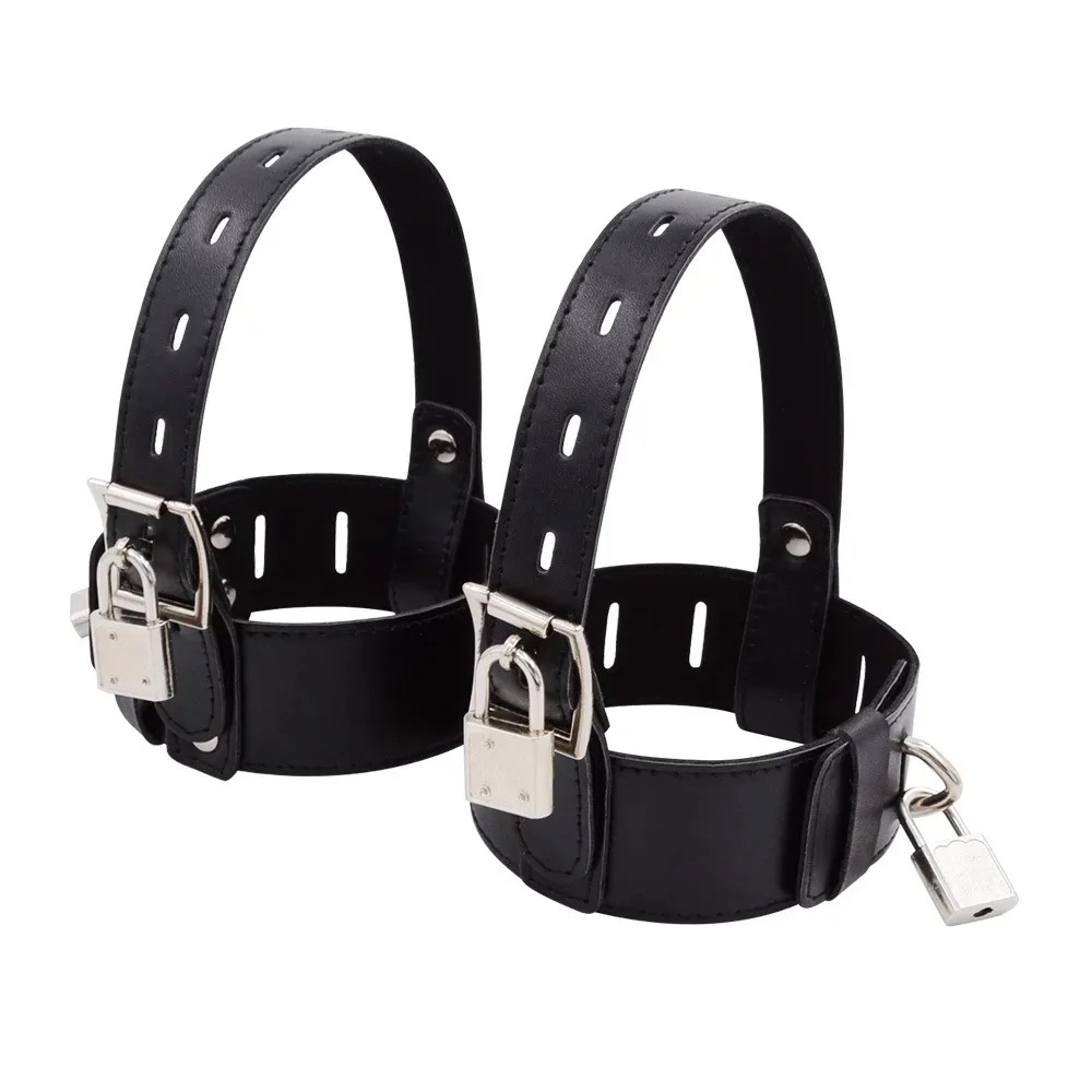 ロック可能な PU レザーアンクルカフストラップハイヒール用 - Women'S Ankle Accessories のレビューと価格