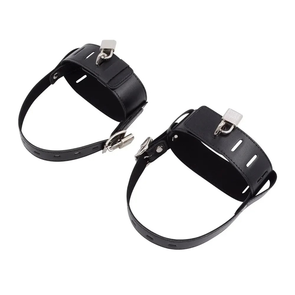ロック可能な PU レザーアンクルカフストラップハイヒール用 - Women'S Ankle Accessories のレビューと価格