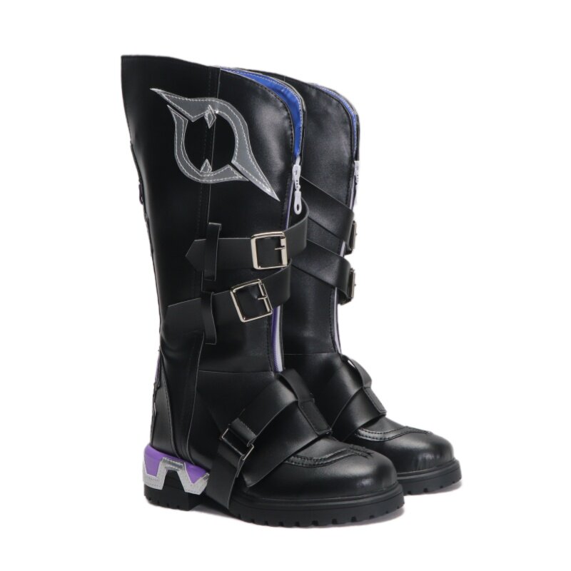 アニメゲームコスプレ靴原神インパクトオロロンブーツハロウィン - Women'S Accessories For Shoes のレビューと価格